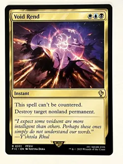 Void Rend Commander: Final Fantasy Non-Foil Regular MTG - Image 1