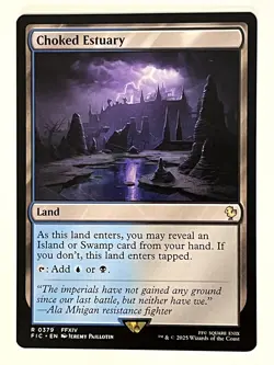 Choked Estuary Commander: Final Fantasy Non-Foil Regular MTG - Image 1