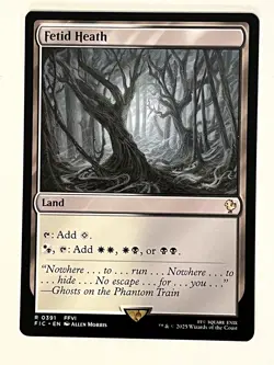 Fetid Heath Commander: Final Fantasy Non-Foil Regular MTG - Image 1