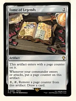 Tome of Legends Commander:Final Fantasy Non-Foil Regular MTG - Image 1