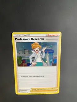 Pokemon TCG Sword & Shield Professors Research 060/072 Cosmos Holo Exclusive - Image 2