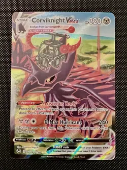 Corviknight VMAX TG19/TG30 Silver Tempest Trainer Gallery NM Pokemon TCG - Image 1