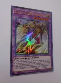 Elemental HERO Grandmerge DUPO-EN004 (Ultra Rare, 1st Ed, Excellent / VLP) - Image 1