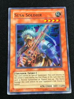 YUGIOH SUSA SOLDIER DB2-EN178 SUPER (LP) - Image 1
