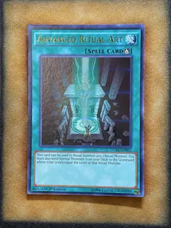 Yugioh Advanced Ritual Art DUSA-EN063 Ultra Rare 1st Ed NM - Image 1