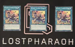 3x DOOD-EN063 Radiant Typhoon Vision Common 1st Edition YuGiOh PLAYSET - Image 1