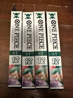 One Piece Starter Deck 12:Zoro and Sanji ST-12-007, English Edition 4 Box Lot 🔥 - Image 3