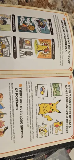 Pokemon Pikachu At The Museum Jumbo Card + Ecology Booklet - Natural History - Image 4