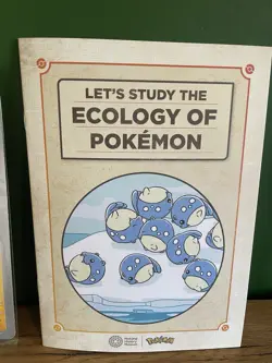 Natural History Museum X Pokemon Pikachu Promo Card & Booklet Sealed - Image 4
