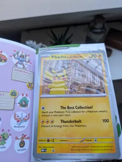 Pokemon Pikachu At The Museum Jumbo Card + Ecology Booklet - Natural History - Image 1