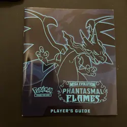 Pokemon TCG Phantasmal Flames Player's Guide | ETB Booklet | Card List - Image 1
