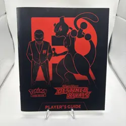 Pokemon TCG Destined Rivals Player Guide Card List ETB Booklet - Image 1