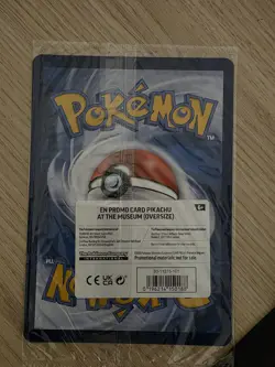 Pokemon Natural History Museum Pikachu Jumbo Card, plush And Ecology Booklet - Image 5