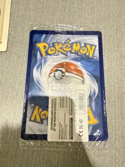 NEW Pokemon x Natural History Museum Pikachu Plush, Sealed Promo Card & Booklet - Image 2