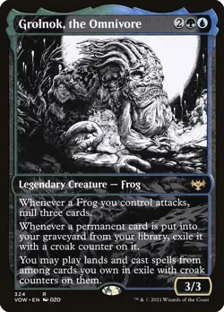 Grolnok, the Omnivore - Innistrad: Crimson Vow | MTG Card - Image 1