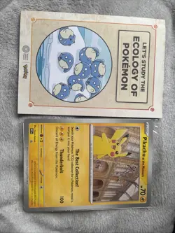 Pokemon Pikachu At The Museum - Sealed Promo Card & Ecology Booklet - Image 1