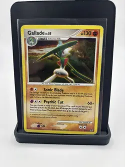 Pokemon 2008 Pop Series 7 Gallade Holo Card #2/17 - DMG - Image 1