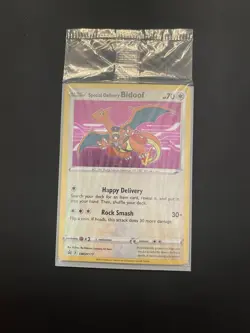 Special Delivery Bidoof SWSH177 SWSH: Sword & Shield Promo Cards Holo - Image 1