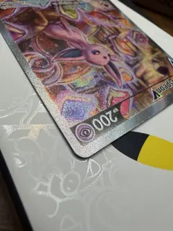 Pokemon Espeon V Full Art Ultra Rare Holo 180/203 SWSH07 Evolving Skies Card - Image 4