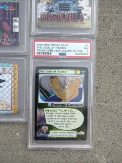 Dragon Ball Z Vintage Card Lot PSA graded LOW POPULATION !! Goku Carddass - Image 2