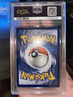 Pokemon TCG Slowpoke Scarlet & Violet Holo Illustration Card PSA 8 204/198 - Image 2