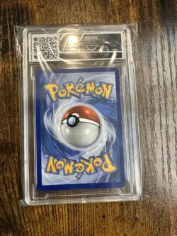 Pokemon Gengar REVERSE HOLO card 057/091 SV Paldean Fates ECC Graded 9 - Image 2