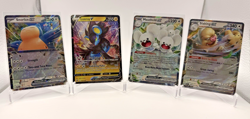 Pokemon EX V Lot Snorlax Slaking Maushold Luxray Ultra Rare 4 Cards - Image 1