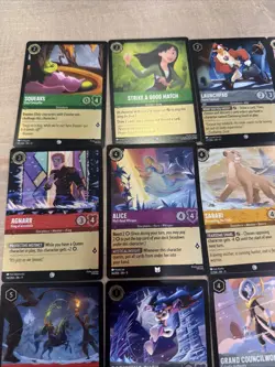 Lorcana Winterspell - Foils - Lot Of 18 Cards - NM - Image 2