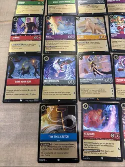 Lorcana Winterspell - Foils - Lot Of 18 Cards - NM - Image 4