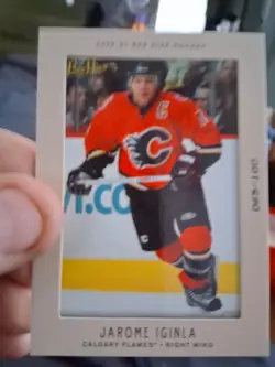 JATOME IGINLA 065/100 2006-07 Upper Deck Bee Hive Hockey Matte #84 Hurricanes - Image 1