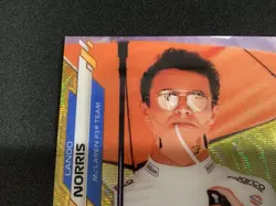 Lando Norris 2020 Topps Chrome F1 Gold Wave Refractor /50 #180 Rookie - Image 2