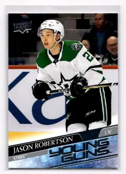 2020-21 Upper Deck Young Guns #235 Jason Robertson Dallas Stars Rookie RC - Image 1