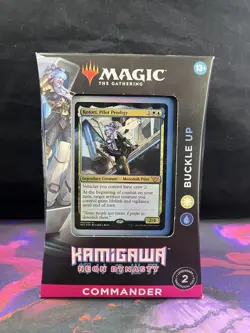 MTG Kamigawa Neon Dynasty - Commander Deck, Buckle Up, New / Sealed 195166105352 - Image 1