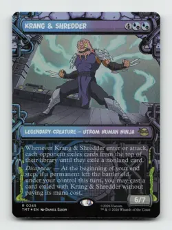 Krang & Shredder (Showcase) R Teenage Mutant Ninja Turtles 245 NMFoil - Image 1