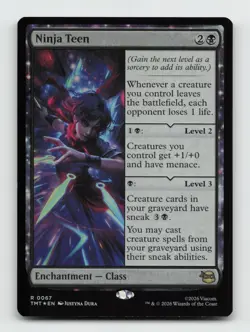 Ninja Teen R Teenage Mutant Ninja Turtles 67 NMFoil - Image 1