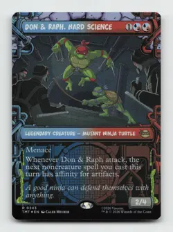 Don & Raph, Hard Science (Showcase) R Teenage Mutant Ninja Turtles 243 NMFoil - Image 1