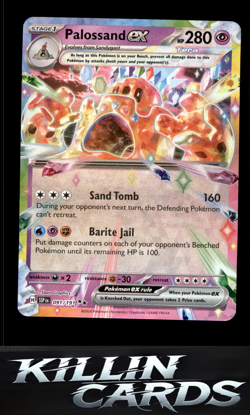 Palossand ex - 091/191 091/191 Pokemon Double Rare SV08: Surging Sparks Card NM - Image 1