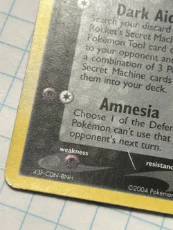 Pokemon Rocket's Wobbuffet Team Rocket Returns 47/109 Reverse Holo 2004 - Image 4