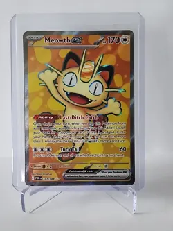 Meowth Ex Full Art 107/088 - Pokemon TCG Perfect Order NM - Image 1