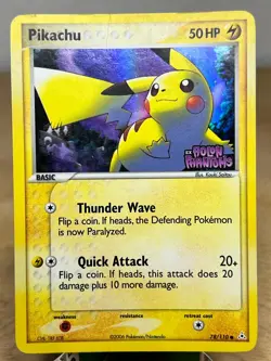 Holon Phantoms Pikachu 78/110 Common Pokemon Reverse Holo HP - Image 1