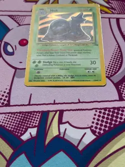 Pokemon TCG - Muk 13/62 - Fossil - Holo Rare - WOTC - Vintage - PLAYED - Image 5