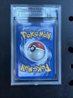 2000 POKEMON PROMO BLACK STAR POKEMON LEAGUE #9 MEW-HOLO Beckett 7 - Image 2