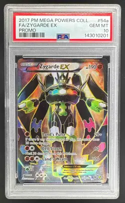 2017 Pokemon XY Fates Collide Promo 54a Zygarde EX PSA 10 143010201 - Image 1