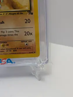 Pokemon TCG - Sandslash Fossil 41/62 1st Edition CGC 7.5 - Image 3