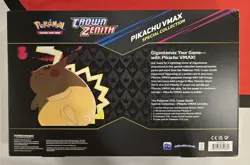 Pokemon TCG Crown Zenith Pikachu VMAX Special Collection Box Sealed - Image 2