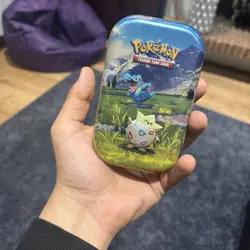 Pokemon TCG Mega Evolution Ascended Heroes Mini Tin Togepi & Totodile New Sealed - Image 1