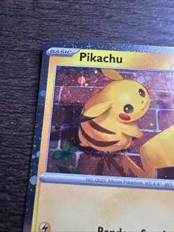 Swirl 💫Pikachu 51/162 Pokemon Day Stamped Promo NM Holo - Image 2
