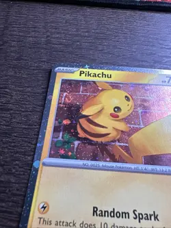 Swirl 💫Pikachu 51/162 Pokemon Day Stamped Promo NM Holo - Image 3