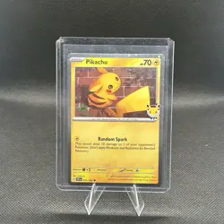 2026 Pikachu 051 Stamped Pokemon Day 30th Anniversary Promo NM - Image 3