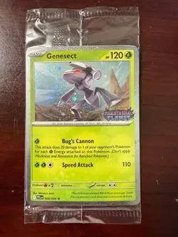 Pokemon Genesect 008 Phantasmal Flames Best Buy Promo SEALED - Image 1